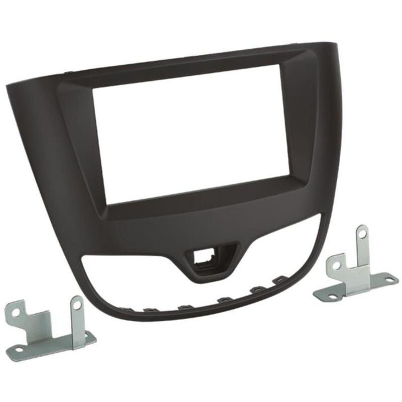 Kit support Autoradio compatible avec Opel Karl - Noir