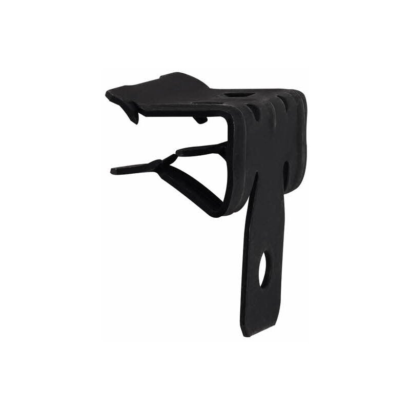 Boite de 100 - Grips horizontaux pour Cable ou Suspente rapide - Clip de fixation rapide sur ipn et poutre métallique - Zingué Ø6,3 - écartement 1,5