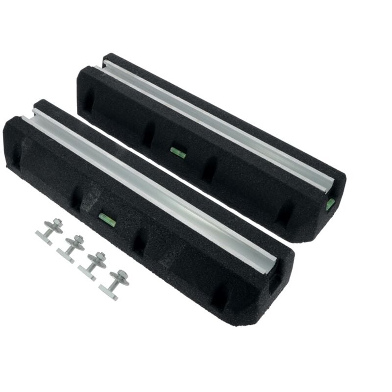 Kit supports de sol - rubber - pour climatisation - 450 x 163 mm - max 400 kg Bizline 400305