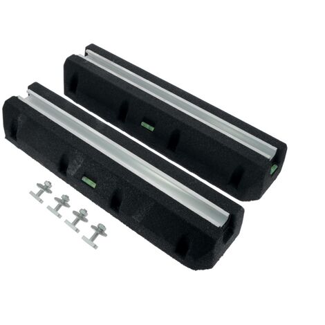 kit supports de sol - rubber - pour climatisation - 450 x 163 mm - max 400 kg - bizline 400305