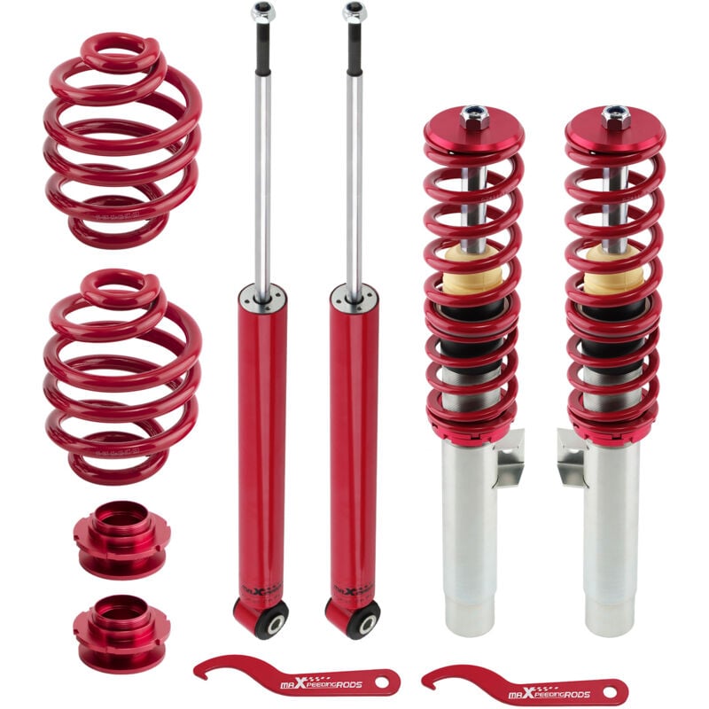 Maxpeedingrods - Kit Suspension Combine Filete for bmw E46 Berline de 1998 a 2005 Amortisseurs