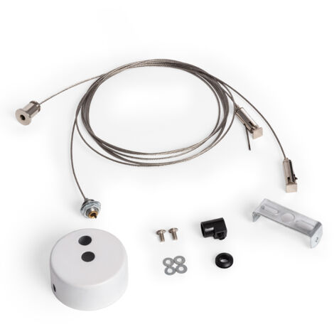 Kit Suspensión para Barra Lineal LED 40W 1200mm (UGR19) Utah Colgante