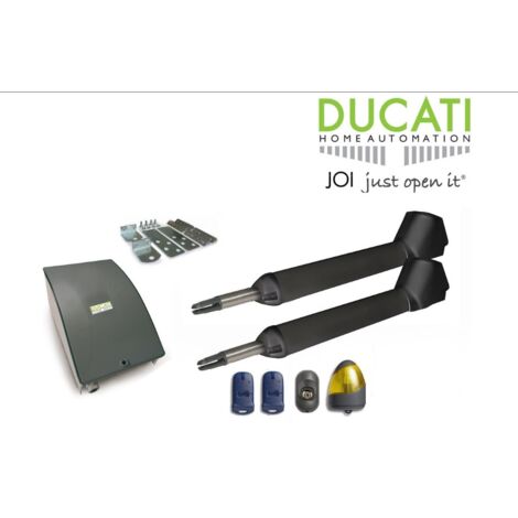 Kit SW7000T Ducati Home-Automation - Automatisme de Portail - 2 Vantaux de 5,2 m de Longueur Totale / 520 kg