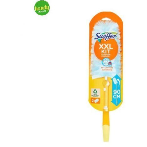 Swiffer Starter Kit - Scopa Con Manico + 8 Panni Ricambio, Cattura Polvere 3 Volte Meglio - Foto 8