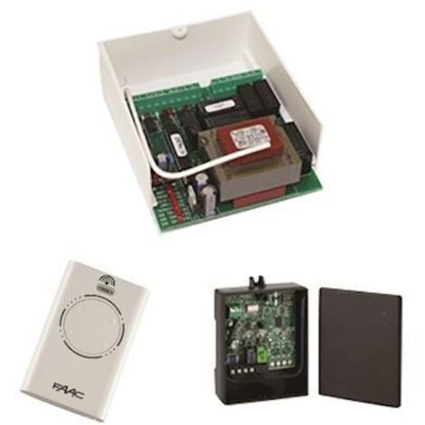Kit t-box electronic commande pour portes de garage – Compatible avec motorisations Faac – Installation rapide et facile – Référence 96910000