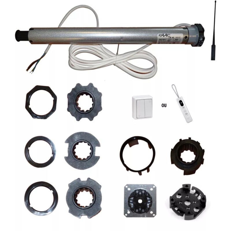Kit pour automatisme de volet roulant tmode reno 30 nm radio Faac