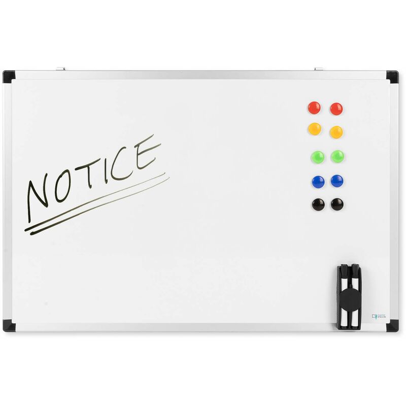 Kit tableau blanc Master Of Boards Anti-rayures Cadre en aluminium Accessoires pratiques inclus