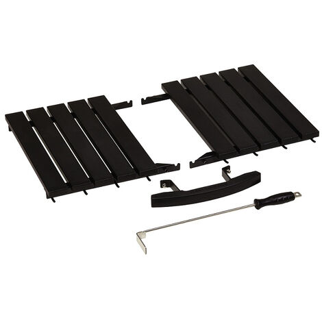 Kit tablettes / poignée en HDPE pour Kamado Joe Classic