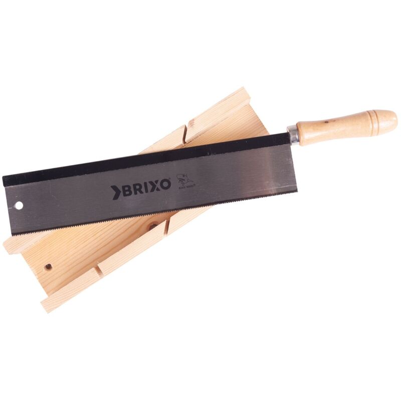 Kit sega tagliacornici con base a cassetta Brixo