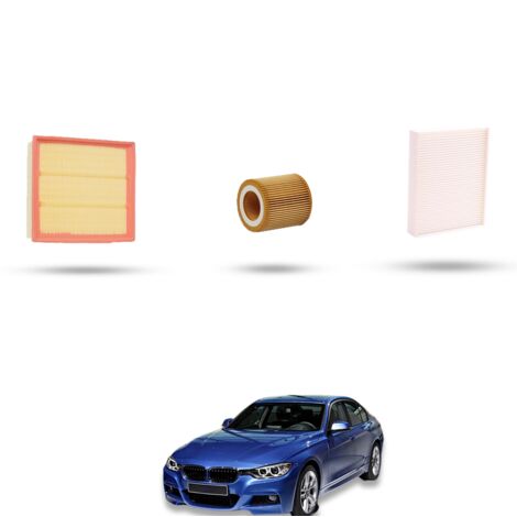 Kit Tagliando 3 filtri compatibile con BMW Serie 3 (F30, F80,F31) 328I 180kw dal 2011