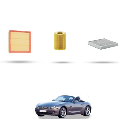 Kit tagliando 3 filtri compatibile con Bmw Z4(E85,E86) 3.0i 170kw dal 2002