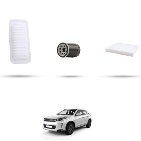 Kit tagliando 3 filtri compatibile con Citroen C4 Aircross 2.0 i 110kw dal 2012