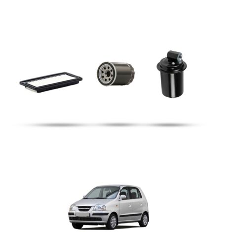 Kit tagliando 3 filtri compatibile con Hyundai ATOS 1.0i 40kw dal 1998