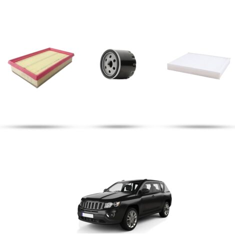 Kit tagliando 3 filtri compatibile con Jeep Compass II (MP) 1.3 110kw dal 2020