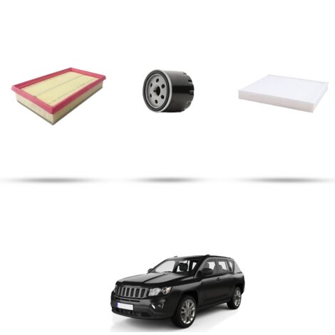 Kit tagliando 3 filtri compatibile con Jeep Compass II (MP) 1.3 96kw dal 2020