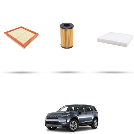 Kit tagliando 3 filtri compatibile con Land Rover Discovery Sport 2.0 177kw dal 2014