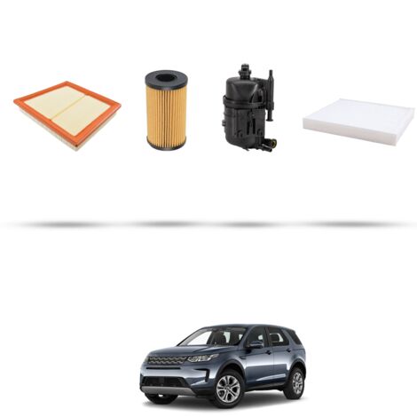 Kit tagliando 3 filtri compatibile con Land Rover Discovery Sport 2.0 d 177kw dal 2017