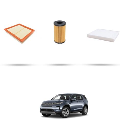 Kit tagliando 3 filtri compatibile con Land Rover Discovery Sport 2.0 D165 MHEV 120kw dal 2020