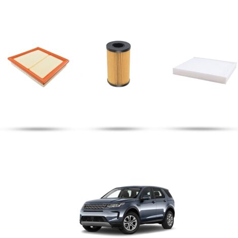 Kit tagliando 3 filtri compatibile con Land Rover Discovery Sport 2.0 P290 MHEV 213kw dal 2020