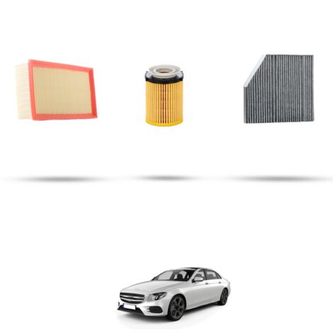 Kit tagliando 3 filtri compatibile con Mercedes Classe E (W213,S213,A213) E200 135kw Dal 2016