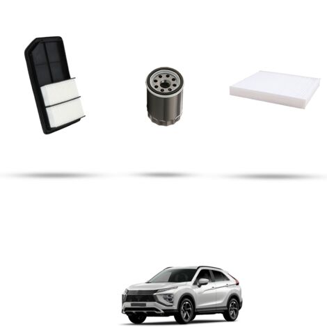 Kit tagliando 3 filtri compatibile con Mitsubshi Eclipse Cross (GK9W) 2.4 138kw Dal 2021