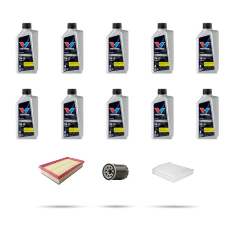 Kit tagliando 3 FILTRI e 10L OLIO compatibile con Ford Tourneo Custom 2.0 EcoBlue mHEV 110kw dal 2022