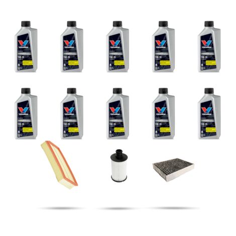 Kit tagliando 3 FILTRI e 10L OLIO compatibile con Land Rover Defender (L663) P500 4x4 368kw dal 2023