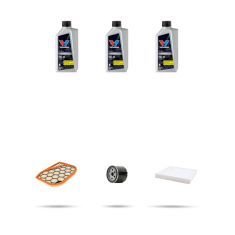 Kit tagliando 3 FILTRI e 3L OLIO compatibile con Fiat Panda III 1.0 Mild Hybrid 51kw dal 2020