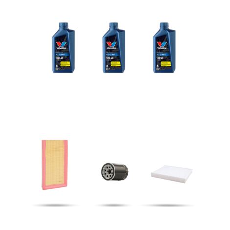 Kit tagliando 3 FILTRI e 3L OLIO compatibile con Fiat Punto II 1.2 16v 59kw dal 1999