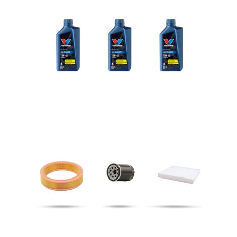 Kit tagliando 3 FILTRI e 3L OLIO compatibile con Fiat Punto II 1.2 8v 44kw dal 1999