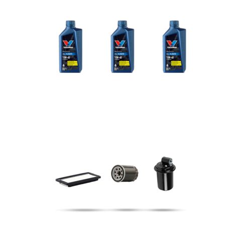 Kit tagliando 3 FILTRI e 3L OLIO compatibile con Hyundai ATOS 1.0i 40kw dal 1998