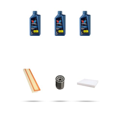 Kit tagliando 3 FILTRI e 3L OLIO compatibile con Lancia Musa 1.4 8v 57kw dal 2006