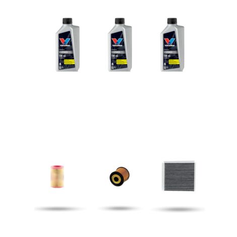 Kit tagliando 3 FILTRI e 3L OLIO compatibile con Smart City-Coupe /Cabrio /ForTwo (450) 600 40kw Dal 1998 al 2004