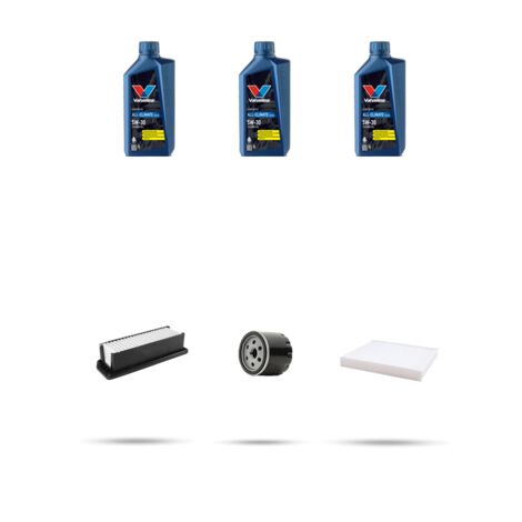 Kit tagliando 3 FILTRI e 3L OLIO compatibile con Suzuki Celerio 1.0 50kw dal 2014