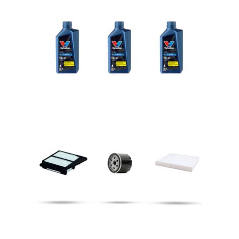 Kit tagliando 3 FILTRI e 3L OLIO compatibile con Suzuki Swift V 1.0 82kw dal 2017