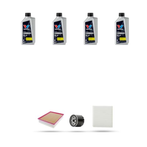 Kit tagliando 3 FILTRI e 4L OLIO compatibile con Audi A1 (GBA) 30 tfsi 1.0 81kw dal 2020