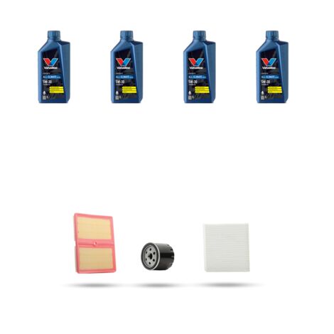 Kit tagliando 3 FILTRI e 4L OLIO compatibile con Audi Q2 (GAB,GAC) 1.0 tfsi 85kw dal 2016