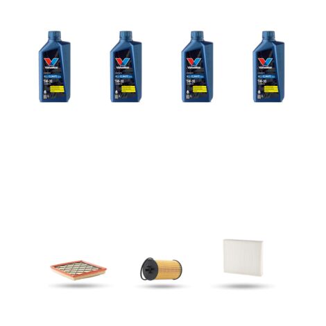 Kit tagliando 3 FILTRI e 4L OLIO compatibile con Chevrolet Orlando 1.4 turbo 103kw dal 2012