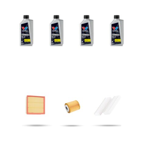 Kit tagliando 3 FILTRI e 4L OLIO compatibile con Ds4 II 1.5 BlueHdi 96kw dal 2021