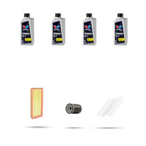 Kit tagliando 3 FILTRI e 4L OLIO compatibile con Ds7 Crossback 1.2 THP 96kw dal 2018