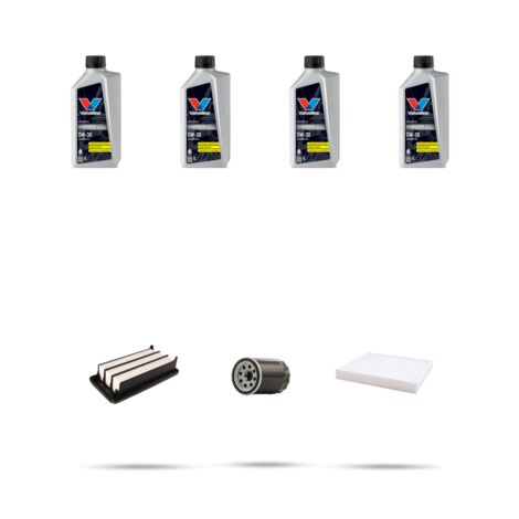 Kit tagliando 3 FILTRI e 4L OLIO compatibile con Honda Civic X 1.5 134kw dal 2017