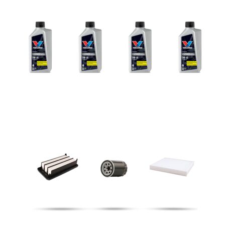 Kit tagliando 3 FILTRI e 4L OLIO compatibile con Honda CR-V V 1.5 140kw dal 2017