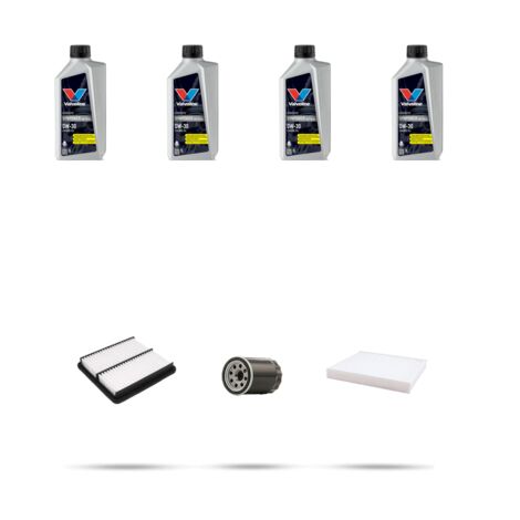 Kit tagliando 3 FILTRI e 4L OLIO compatibile con Honda HR-V II 1.5 96KW dal 2015