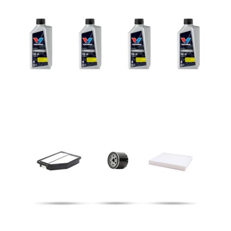 Kit tagliando 3 FILTRI e 4L OLIO compatibile con Honda HR-V II 1.6 D 88KW dal 2015