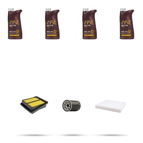 Kit tagliando 3 FILTRI e 4L OLIO compatibile con Honda Jazz II 1.2 57kw dal 2002