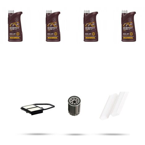 Kit tagliando 3 FILTRI e 4L OLIO compatibile con Honda Stream 1.7 16v 92kw dal 2001