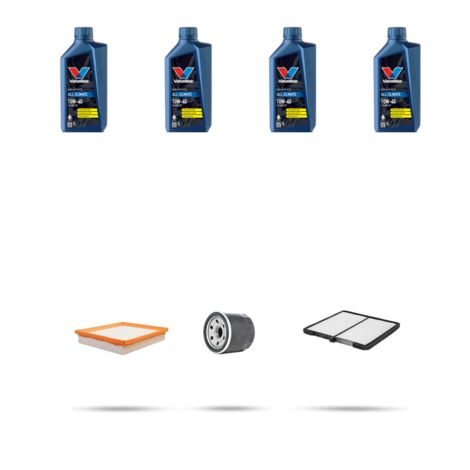Kit tagliando 3 FILTRI e 4L OLIO compatibile con Hyundai Elantra 2.0 104kw dal 2000