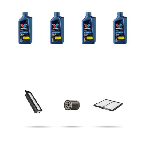 Kit tagliando 3 FILTRI e 4L OLIO compatibile con Hyundai i10 1.2 LPG 57kw dal 2010