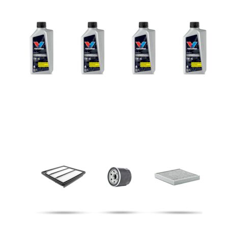 Kit tagliando 3 FILTRI e 4L OLIO compatibile con Hyundai i10 III 1.2 62KW dal 2019