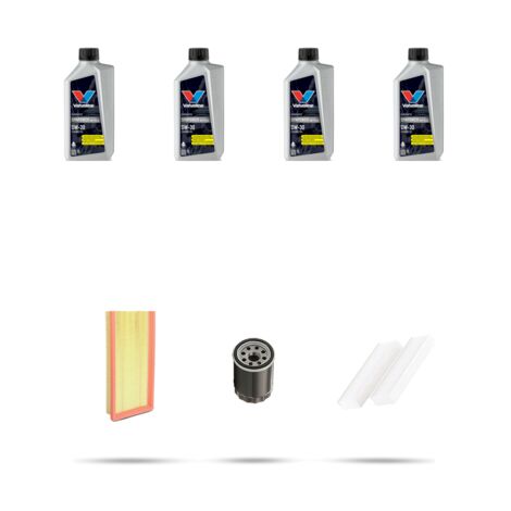 Kit tagliando 3 FILTRI e 4L OLIO compatibile con Jeep Avenger J2 1.2 74kw dal 2022